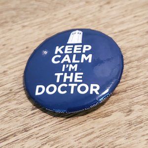 Doctor Who TV show pin